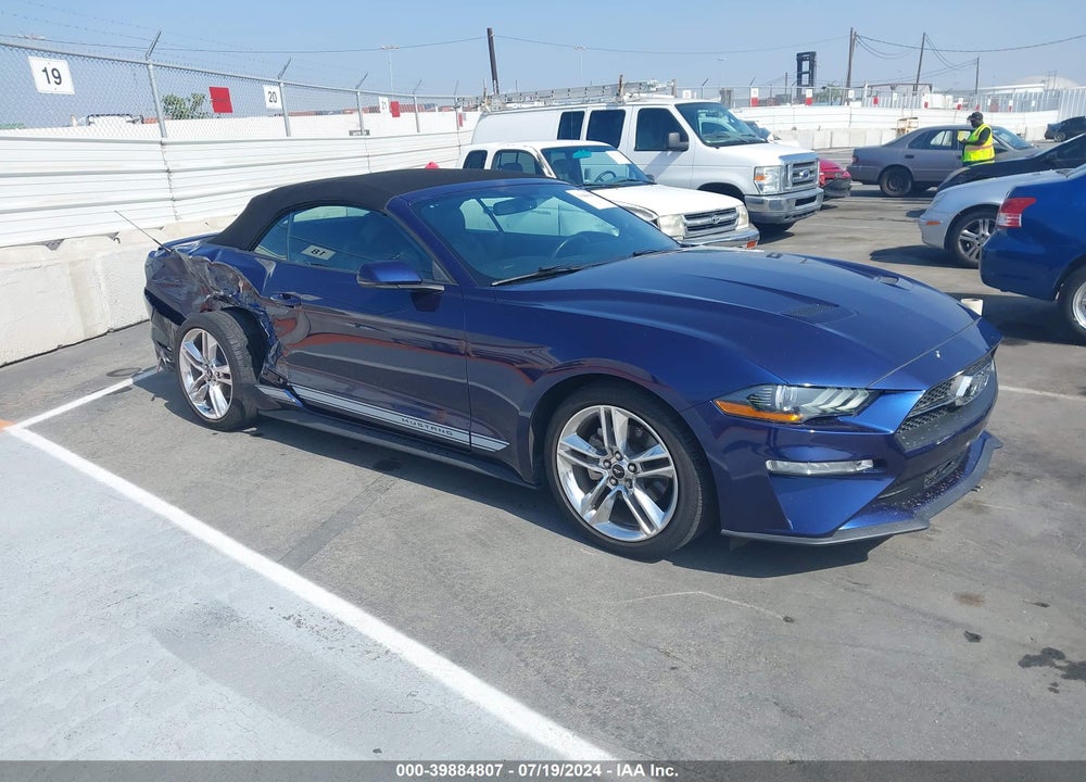2019 FORD MUSTANG ECOBOOST PREMIUM VIN: 1FATP8UHXK5176797
