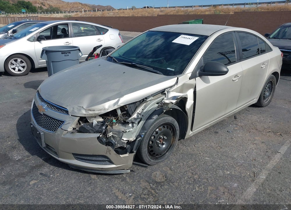 2013 CHEVROLET CRUZE LS AUTO VIN: 1G1PA5SG2D7247304