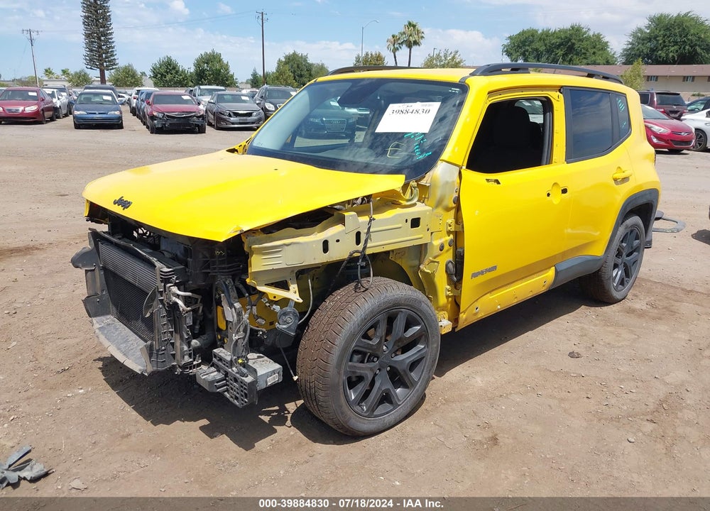 2017 JEEP RENEGADE ALTITUDE FWD VIN: ZACCJABBXHPF57227