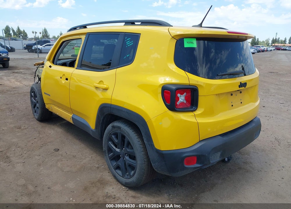 2017 JEEP RENEGADE ALTITUDE FWD VIN: ZACCJABBXHPF57227