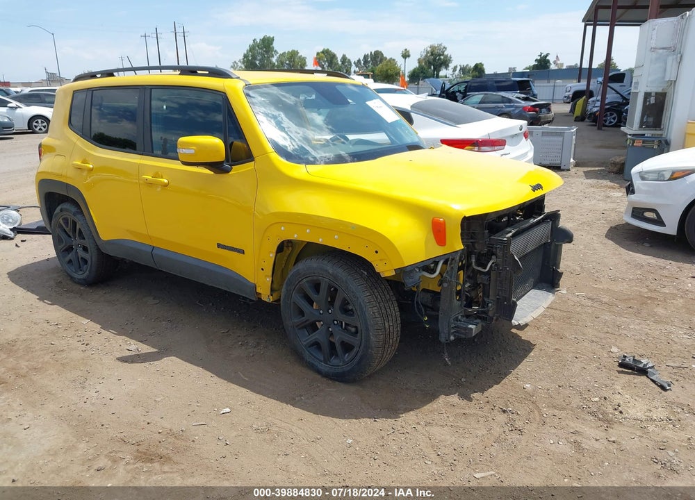 2017 JEEP RENEGADE ALTITUDE FWD VIN: ZACCJABBXHPF57227