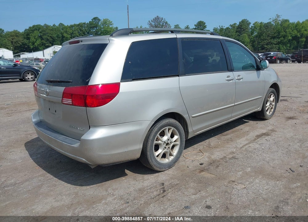 2004 TOYOTA SIENNA XLE VIN: 5TDZA22C94S156516