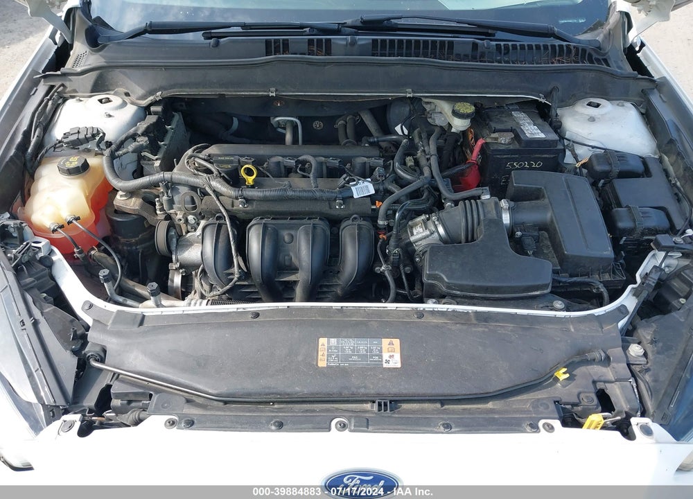 2014 FORD FUSION S VIN: 1FA6P0G72E5377776