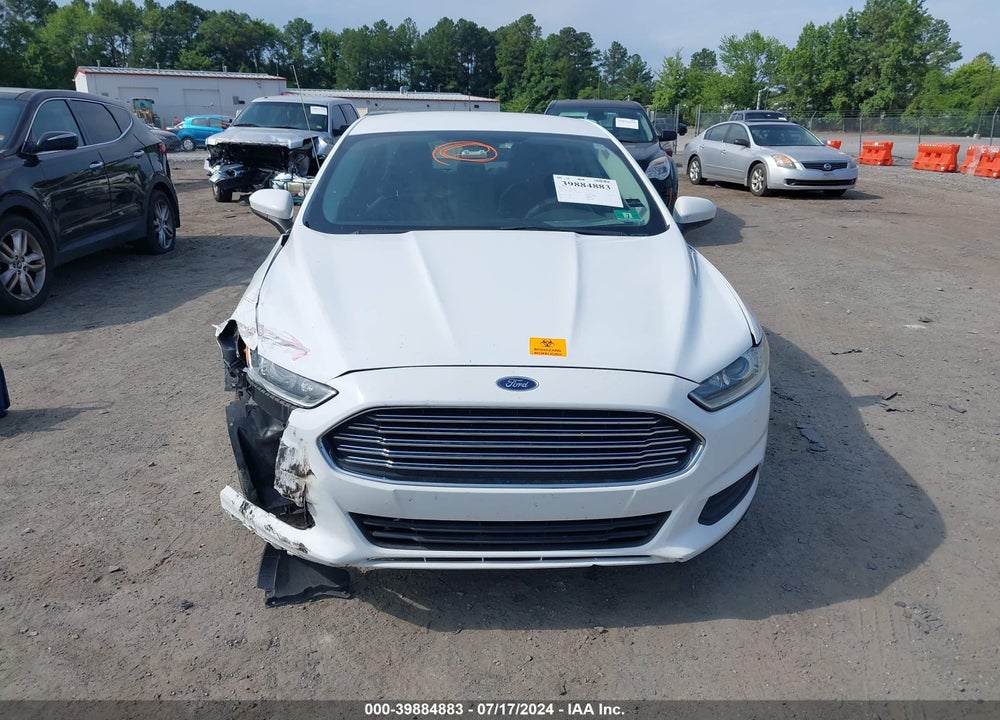 2014 FORD FUSION S VIN: 1FA6P0G72E5377776