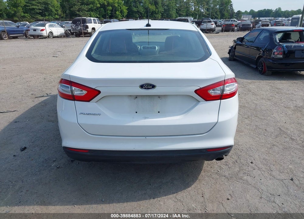 2014 FORD FUSION S VIN: 1FA6P0G72E5377776