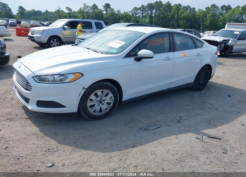 2014 FORD FUSION S VIN: 1FA6P0G72E5377776
