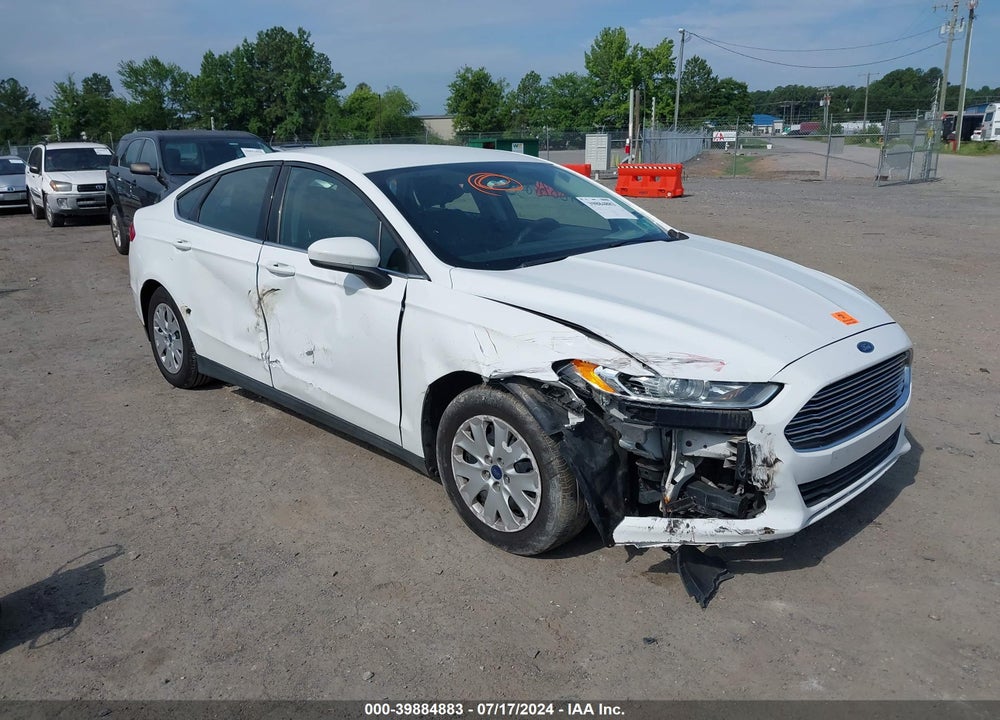 2014 FORD FUSION S VIN: 1FA6P0G72E5377776