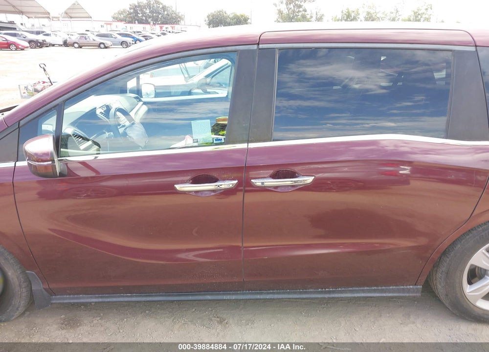 2020 HONDA ODYSSEY EX-L/EX-L W/NAVI RES VIN: 5FNRL6H7XLB051451