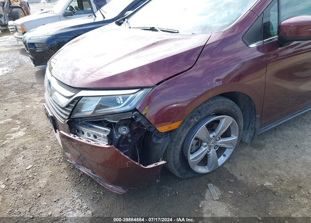 2020 HONDA ODYSSEY EX-L/EX-L W/NAVI RES VIN: 5FNRL6H7XLB051451