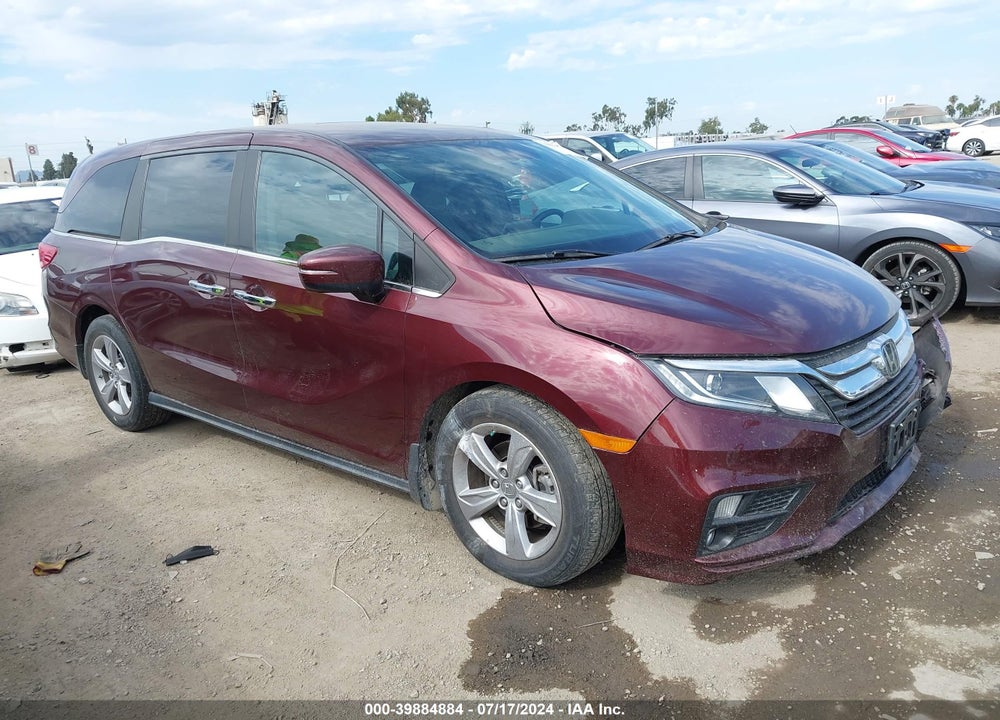 2020 HONDA ODYSSEY EX-L/EX-L W/NAVI RES VIN: 5FNRL6H7XLB051451