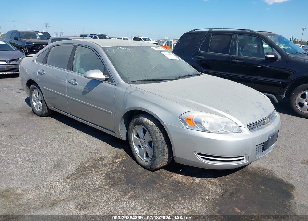 2008 CHEVROLET IMPALA LT VIN: 2G1WT58K589117992