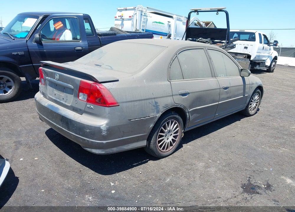 2005 HONDA CIVIC EX VIN: 2HGES26705H561092
