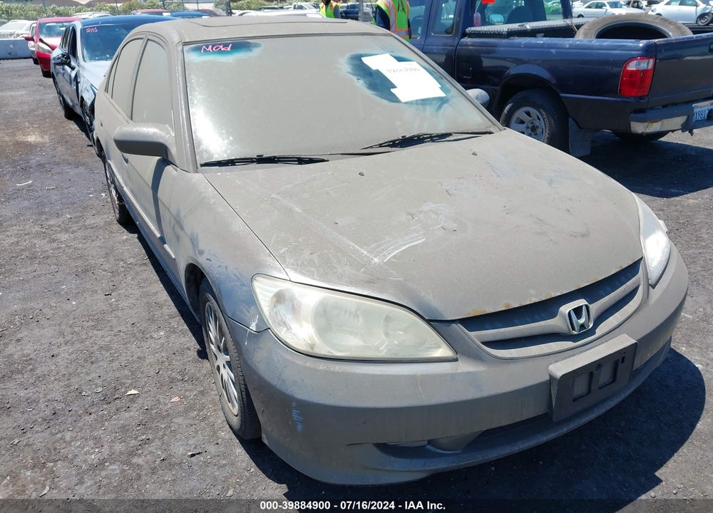 2005 HONDA CIVIC EX VIN: 2HGES26705H561092