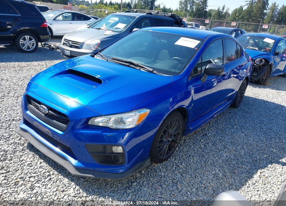 2016 SUBARU WRX VIN: JF1VA1B63G9820983