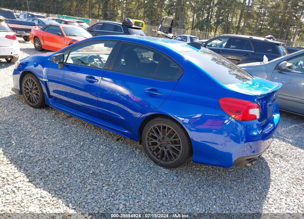 2016 SUBARU WRX VIN: JF1VA1B63G9820983