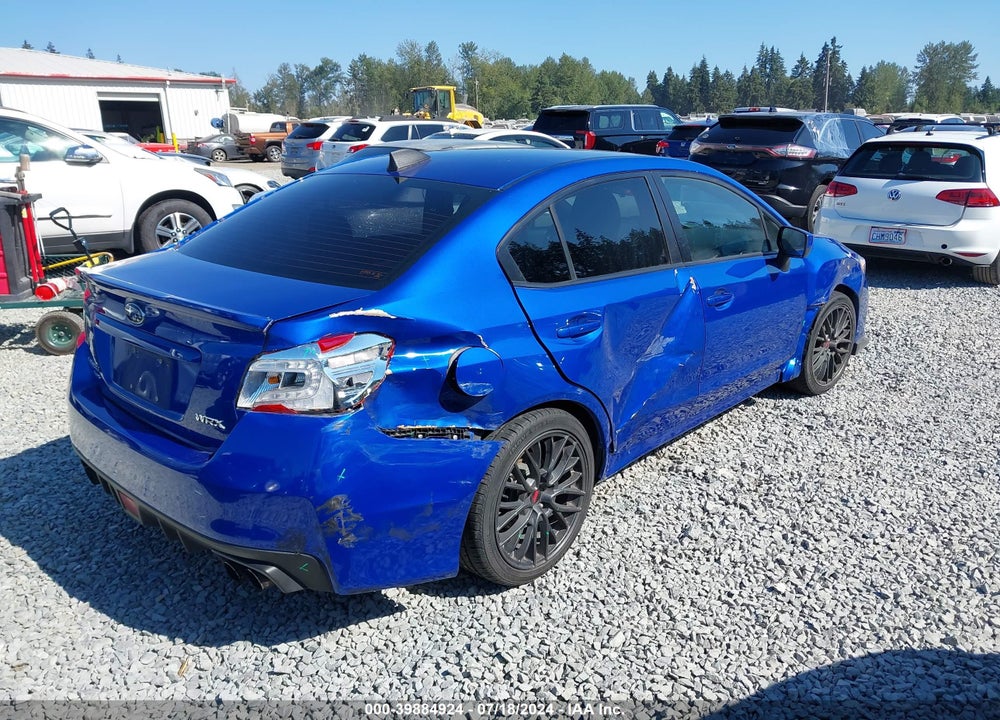 2016 SUBARU WRX VIN: JF1VA1B63G9820983