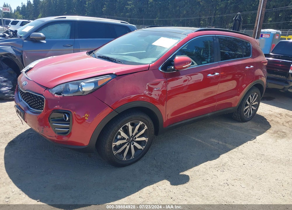 2019 KIA SPORTAGE EX VIN: KNDPNCAC6K7608416