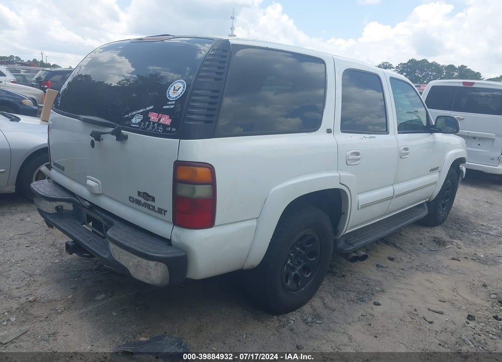 2002 CHEVROLET TAHOE LT VIN: 1GNEC13ZX2J337213