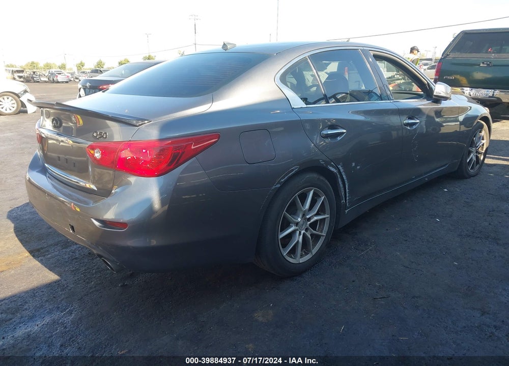 2015 INFINITI Q50 PREMIUM VIN: JN1BV7AP0FM334628