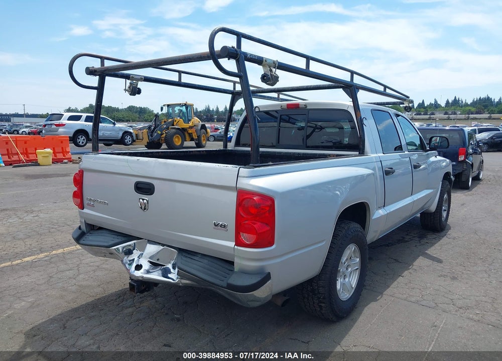 2005 DODGE DAKOTA SLT VIN: 1D7HW48J95S342070
