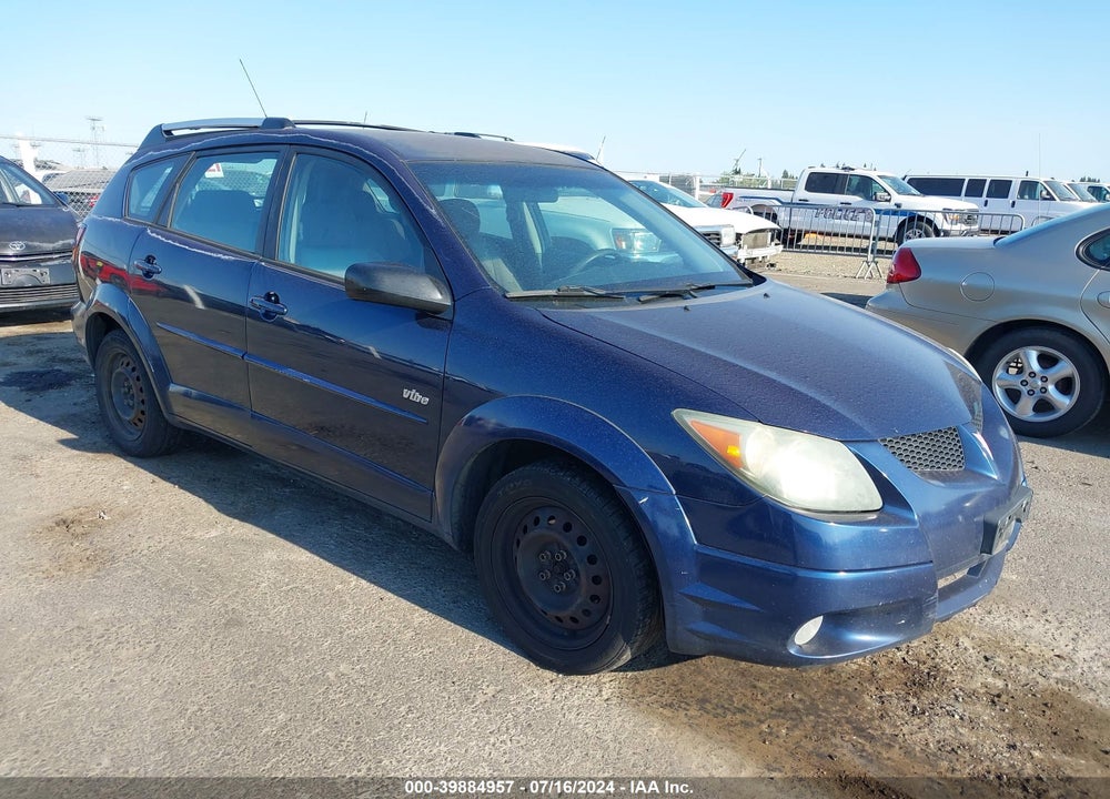 2004 PONTIAC VIBE VIN: 5Y2SL62834Z427485