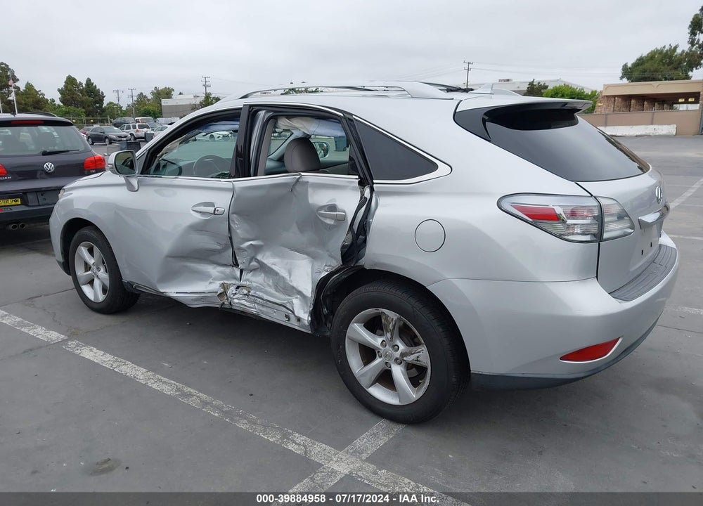 2012 LEXUS RX 350 VIN: 2T2BK1BA9CC144070