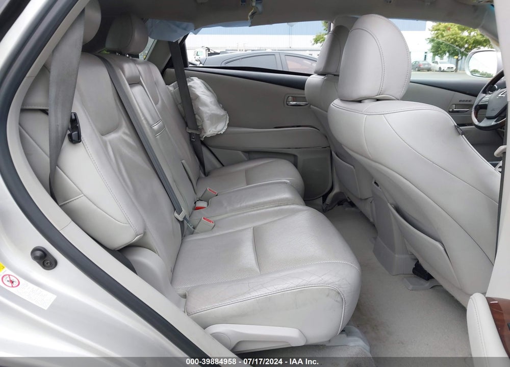 2012 LEXUS RX 350 VIN: 2T2BK1BA9CC144070