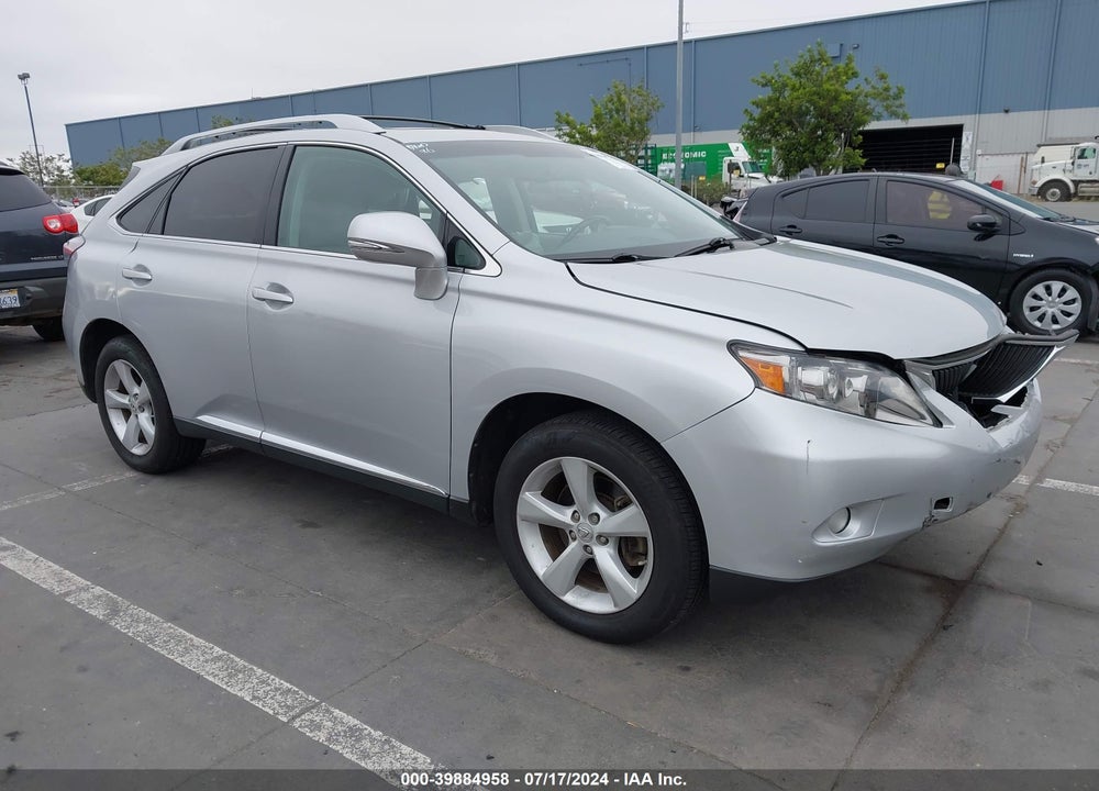 2012 LEXUS RX 350 VIN: 2T2BK1BA9CC144070