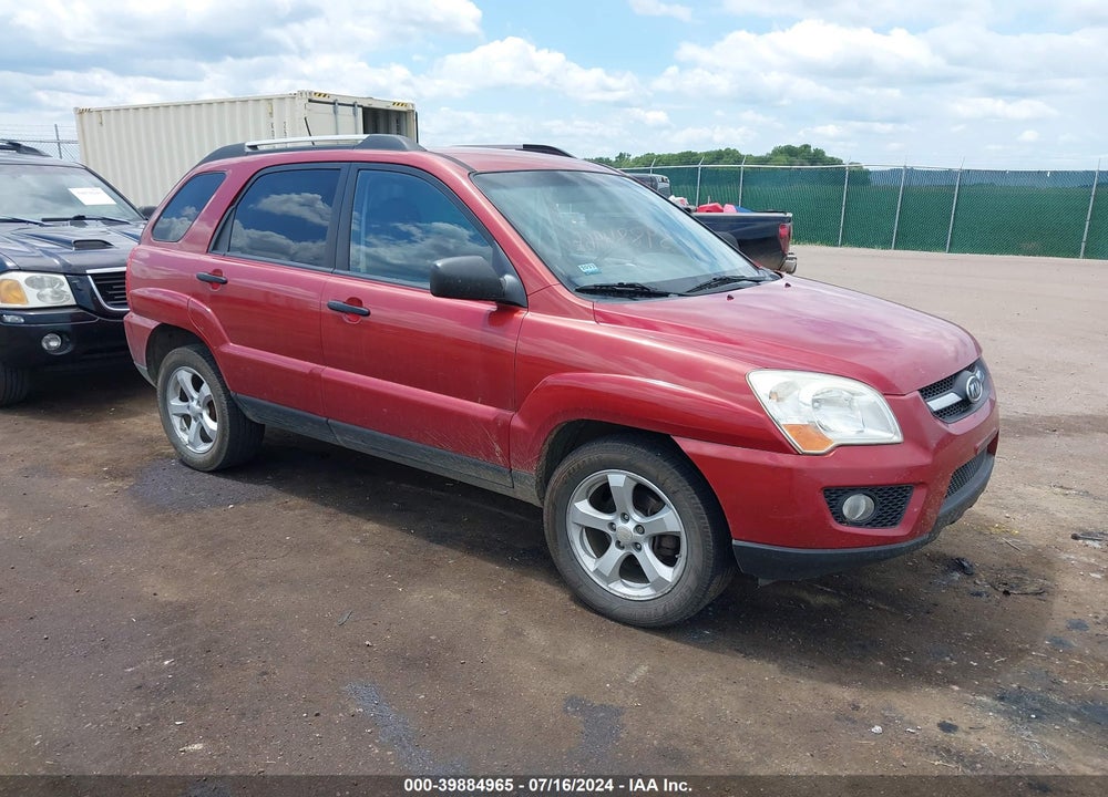 2009 KIA SPORTAGE LX V6 VIN: KNDJE723897640144
