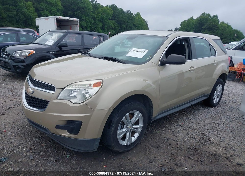 2013 CHEVROLET EQUINOX LS VIN: 2GNALBEKXD6335921