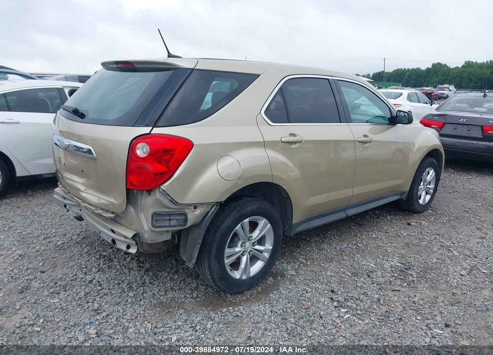 2013 CHEVROLET EQUINOX LS VIN: 2GNALBEKXD6335921