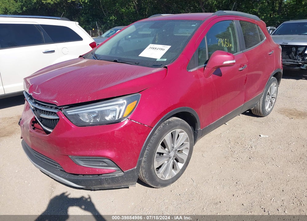 2019 BUICK ENCORE FWD PREFERRED VIN: KL4CJASB0KB802662