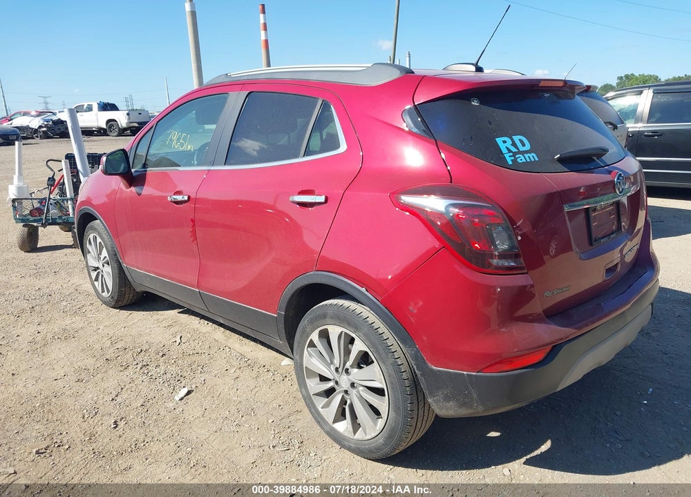 2019 BUICK ENCORE FWD PREFERRED VIN: KL4CJASB0KB802662