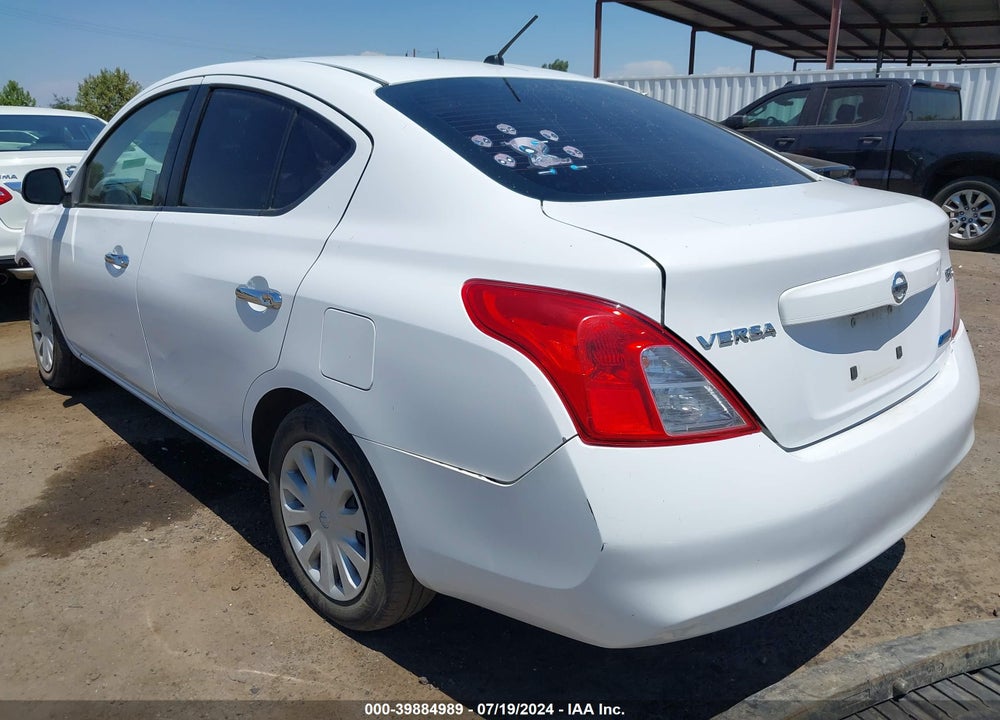 2012 NISSAN VERSA VIN: 3N1CN7AP6CL835937