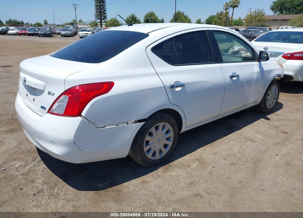 2012 NISSAN VERSA VIN: 3N1CN7AP6CL835937