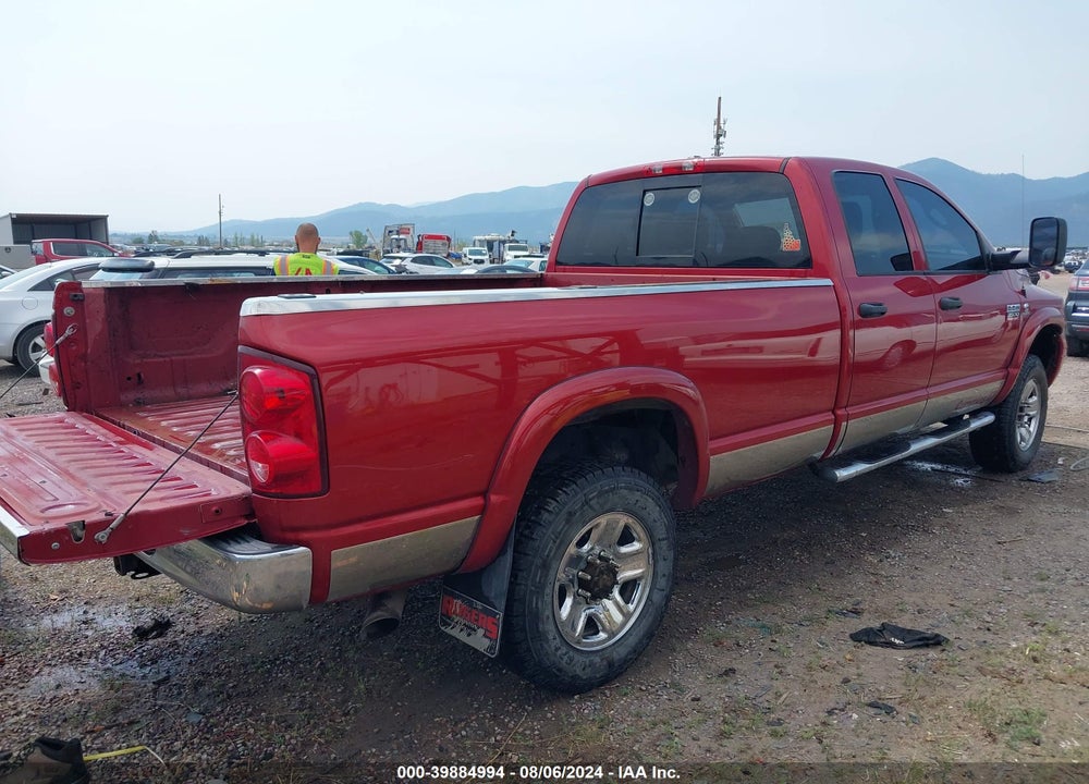 2008 DODGE RAM 3500 LARAMIE VIN: 3D7MX38AX8G152912