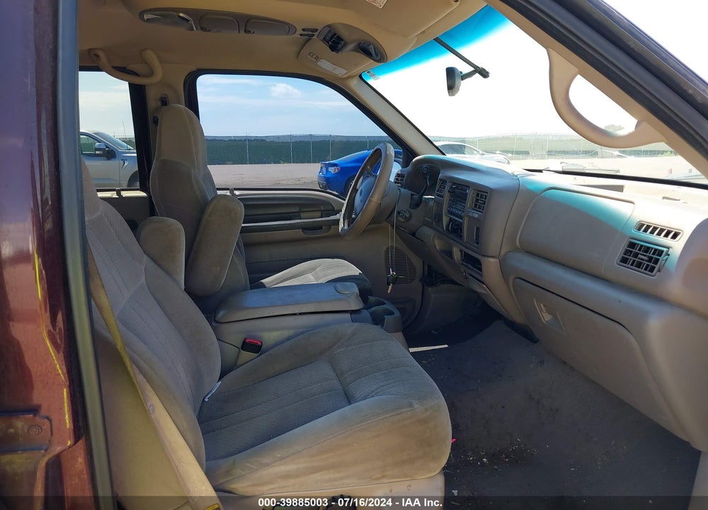 2000 FORD EXCURSION XLT VIN: 1FMNU41S5YEC00769