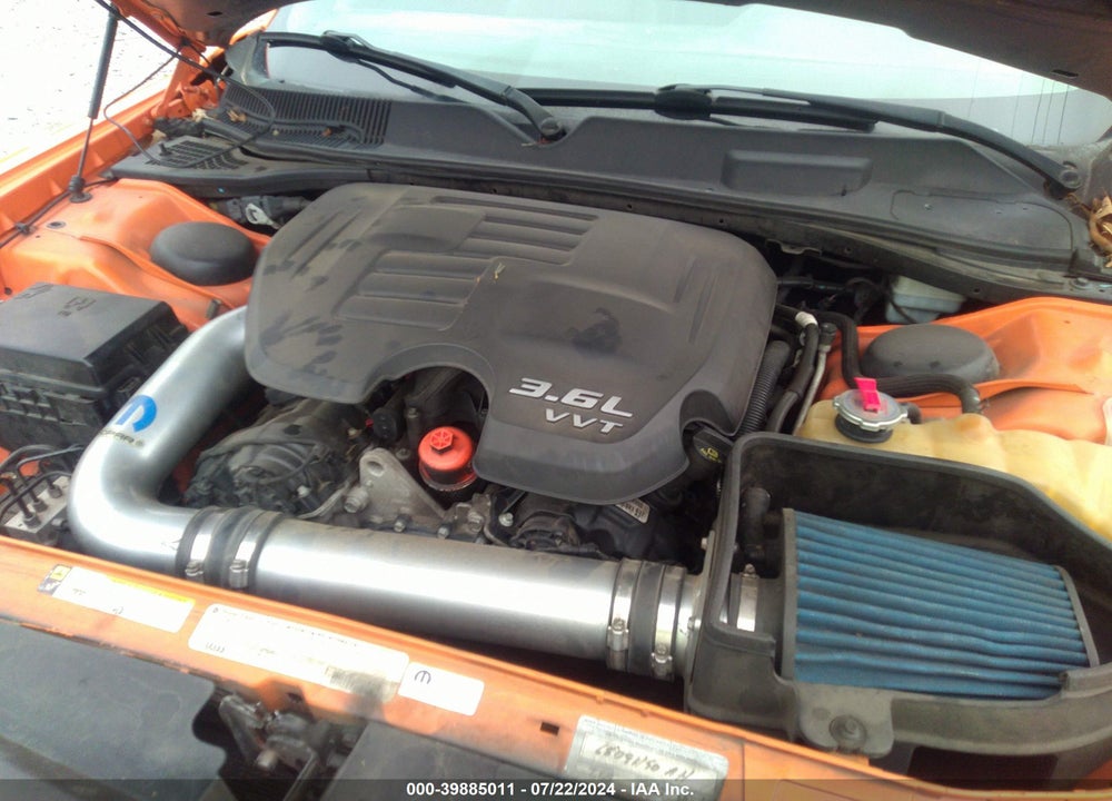 2012 DODGE CHALLENGER SXT VIN: 2C3CDYAG6CH134334