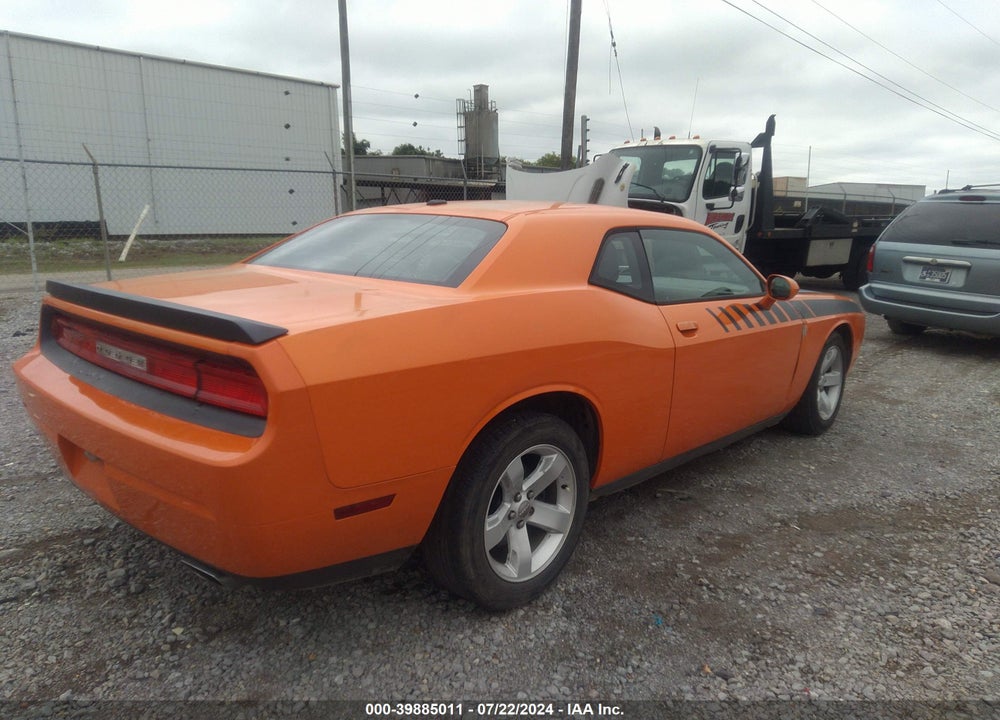 2012 DODGE CHALLENGER SXT VIN: 2C3CDYAG6CH134334