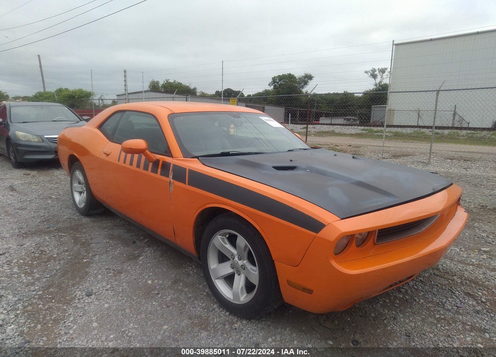 2012 DODGE CHALLENGER SXT VIN: 2C3CDYAG6CH134334