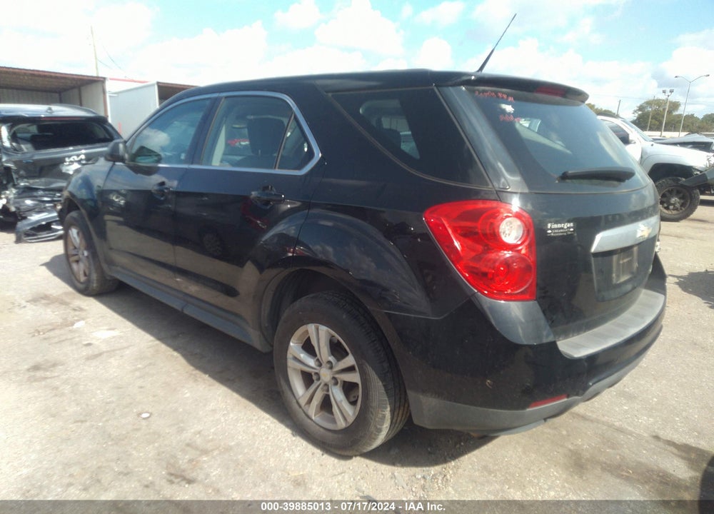 2013 CHEVROLET EQUINOX LS VIN: 2GNALBEK7D6139418