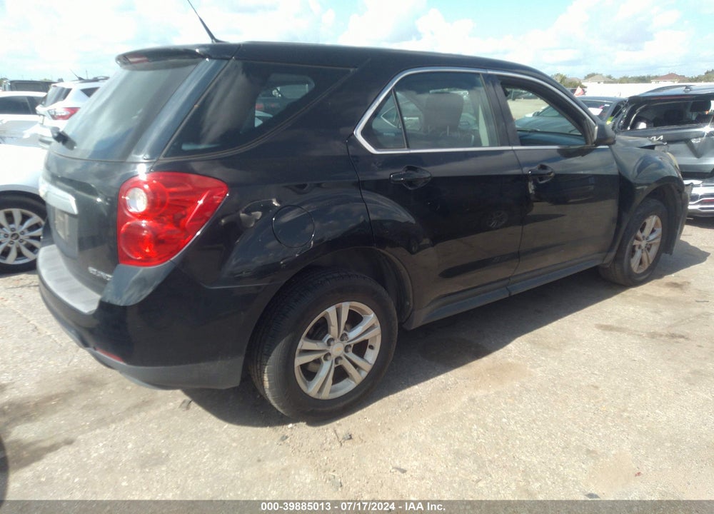 2013 CHEVROLET EQUINOX LS VIN: 2GNALBEK7D6139418