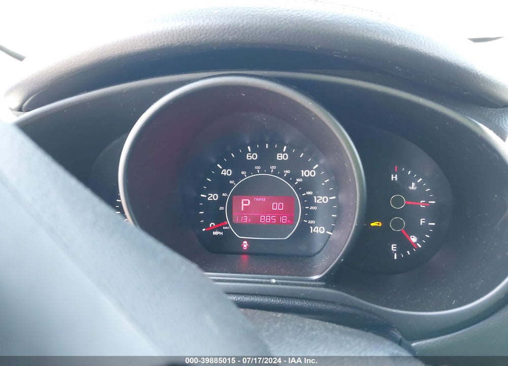 2017 KIA SOUL VIN: KNDJP3A53H7463717