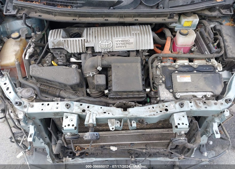 2014 TOYOTA PRIUS FIVE VIN: JTDKN3DU2E1801863