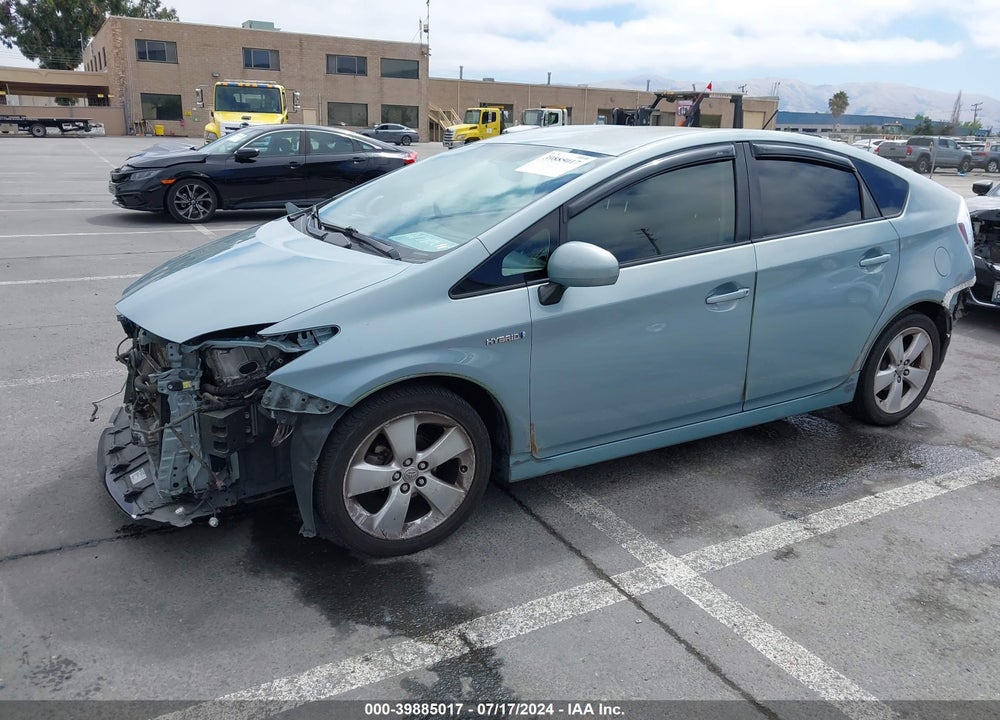 2014 TOYOTA PRIUS FIVE VIN: JTDKN3DU2E1801863