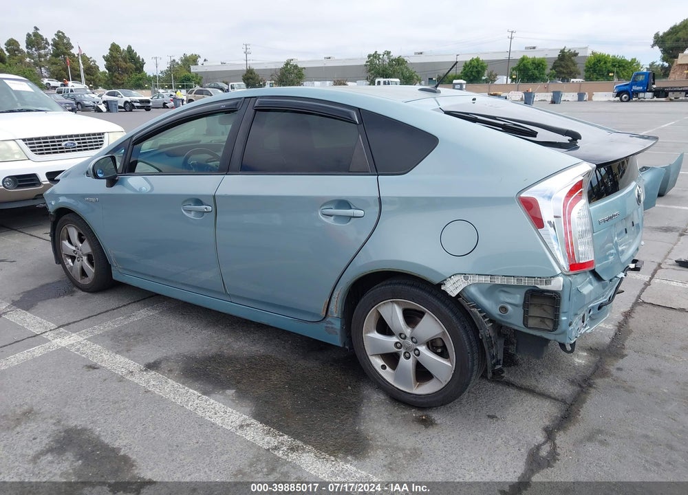 2014 TOYOTA PRIUS FIVE VIN: JTDKN3DU2E1801863