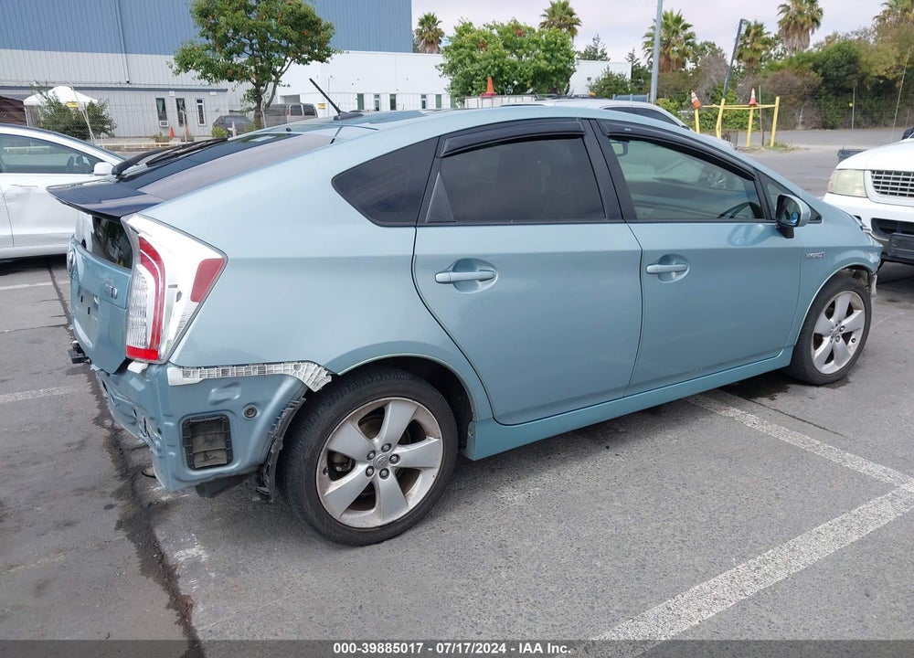 2014 TOYOTA PRIUS FIVE VIN: JTDKN3DU2E1801863