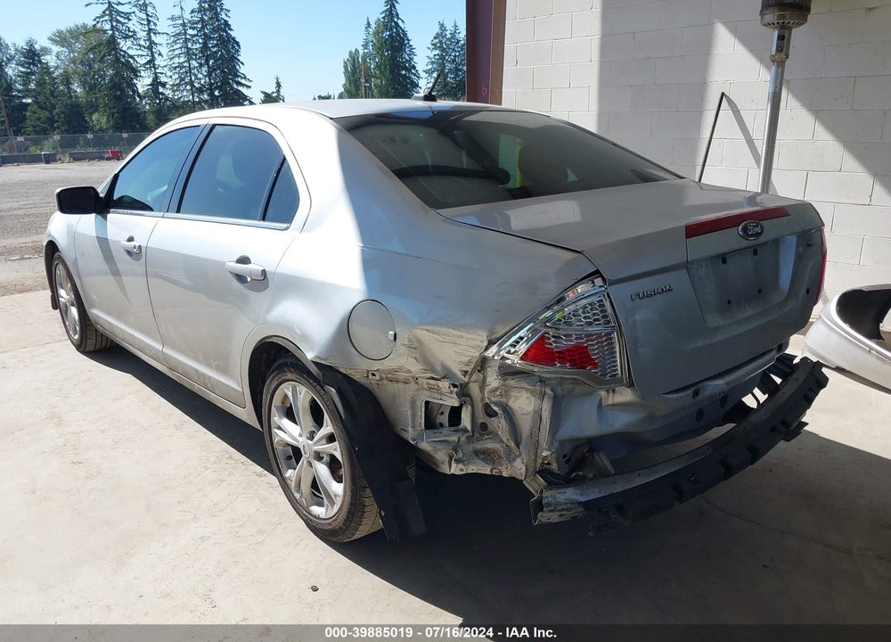 2012 FORD FUSION SE VIN: 3FAHP0HA0CR131113
