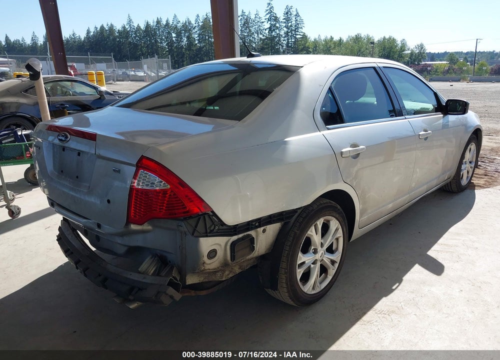 2012 FORD FUSION SE VIN: 3FAHP0HA0CR131113