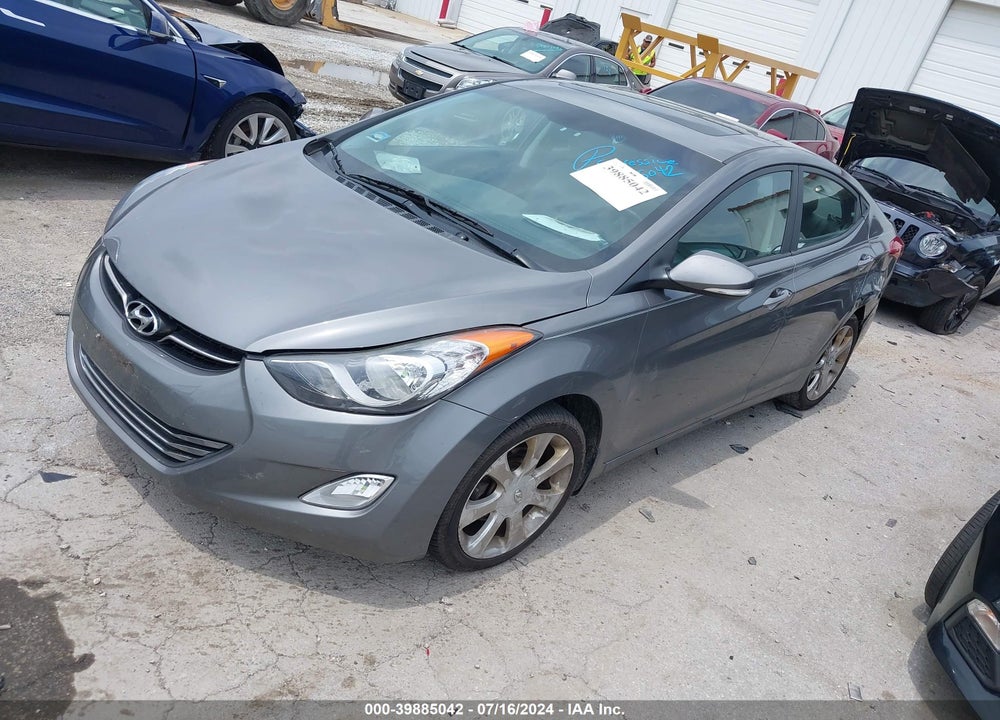 2013 HYUNDAI ELANTRA LIMITED VIN: 5NPDH4AEXDH163937
